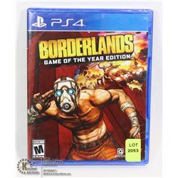 NEW BORDERLANDS GAME OF THE YEAR EDITION FOR