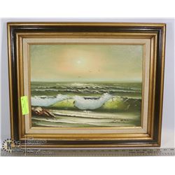 ARTIST NEILSON SIGNED OIL PAINTING
