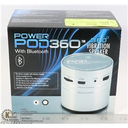 POWERPOD VIBRATING BLUETOOTH SPEAKER