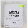 Image 1 : 120" 16: 9 PROJECTOR SCREEN
