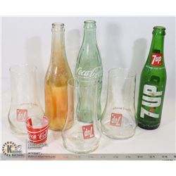COKE GINGER ALE 7 UP COLLECTIBLE PIECES
