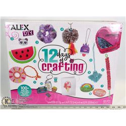 NEW ALEX D.I.Y. 101PC 12 DAYS OF CRAFTING SET