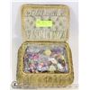 Image 1 : VINTAGE SEWING BASKET