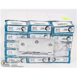 15 PAIR OF NEW HINGES