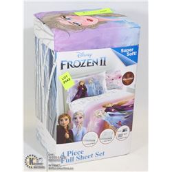NEW DISNEY FROZEN II 4PC SIZE FULL SHEET SET