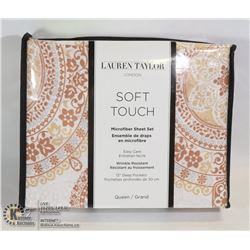 NEW QUEEN SIZE MICROFIBER SHEET SET