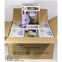 CASE OF 6 THANOS FUNKO FIGURES