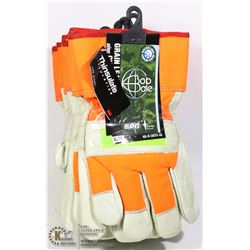 6 PAIR OF INSULATED GLOVES