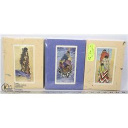 3 ORIGINAL NOTEBOOKS BY RENE KLAR IN ORIGINAL WRAP