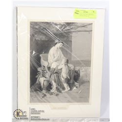 3 MID 19TH CENTURY ORIGINAL STEEL ENGRAVINGS ON