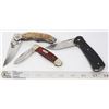 Image 1 : 3 POCKET KNIVES/2 BUCK/1 ELKRIDGE