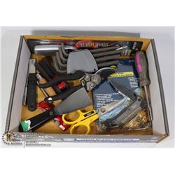FLAT OF ASSORTED TOOLS
