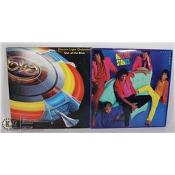 2 X RECORDS ELO & ROLLING STONES