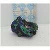Image 1 : 14)  NATURAL AZURITE MALACHITE GEODE