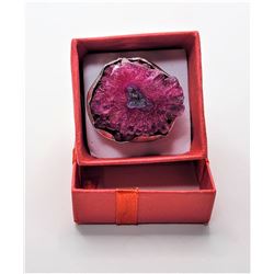 30)  SET IN 925 STAMPED SILVER, FREE FORM