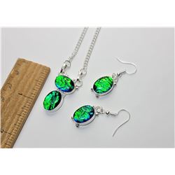 17)  SET OF GREEN/BLUE FIRE DOUBLET