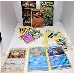 3)  LOT OF 23 ASSORTED POKEMON CARDS AND