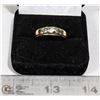 Image 1 : MEN?S 10 K GOLD BRIDAL KNOT WEDDING RING SIZE 11