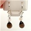Image 2 : SILVER SMOKEY QUARTZ(4CT) HANGING WITH