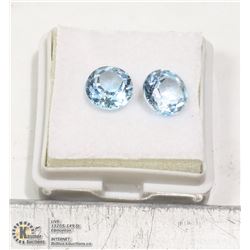 #5-BLUE TOPAZ GEMSTONES 4.8ct