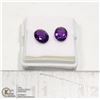 Image 1 : #24-PURPLE AMETHYST GEMSTONES 3.40ct