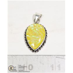 #211-AUSTRALIAN TRIPLE OPAL PENDANT