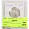 Image 1 : 1967 CANADIAN 25 CENT SILVER COIN