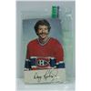 Image 1 : ORIGINAL DOUG RISEBROUGH AUTOGRAPHED CARD. LIVE