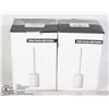 Image 1 : TWO TOILET BRUSH/ HOLDER SETS