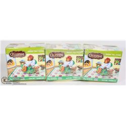 3 BOXES OF CELESTIAL SEASONINGS SLEEPY TIME TEA