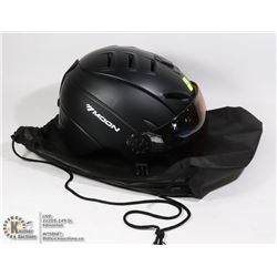SIZE MEDIUM SPORTS HELMET WITH VISOR