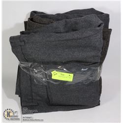 LOT OF 5 DRESS PANTS. 4 XL. 1 XXL