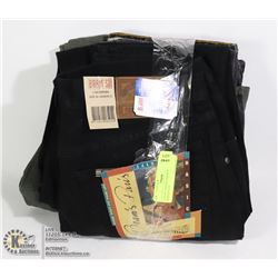 LOT OF 3 PANTS ASSORTED SIZES AND STYLES