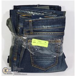 LOT OF 3 PANTS. ASSORTED SIZES AND STYLES