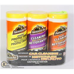 ARMOR ALL 3PC CAR CLEANING KIT
