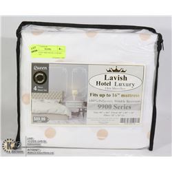NEW QUEEN SIZE HOTEL LUXURY SHEET SET