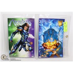 COMICS ARCHANGEL THE SAGA #3 & #7 COMIC BOOKS