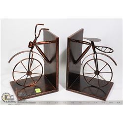 BICYCLE THEME BOOKEND SET