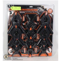 NEW 12PC HEAVY DUTY CLAMP SET