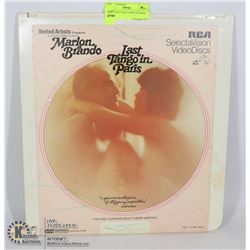 LASER DISC LAST TANGO IN PARIS