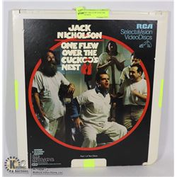 LASER DISC ONE FLEW OVER THE CUCKOO'S NEST