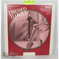 LASER DISC DRESSED TO KILL