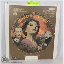 LASER DISC SUNSET BOULEVARD