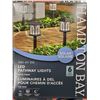 Image 1 : HAMPTON BAY 6 PACK OF SOLAR LED PATHWAY LIGHTS