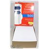 Image 1 : 500 PACK OF STRIP & SEAL 4.1 " X 9.5" ENVELOPES