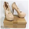 Image 1 : NUDE HIGH HEELS BEIGE SIZE EU 39