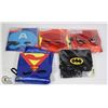 Image 1 : BUNDLE OF KIDS SIZE SUPERHERO MASKS AND CAPES