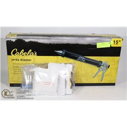 CABELLAS JERKY GUN AND SEASONINGS