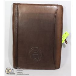 U OF A LEATHER FOLDER