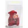 Image 1 : TY OLD FACE CRANBERRY BEAR